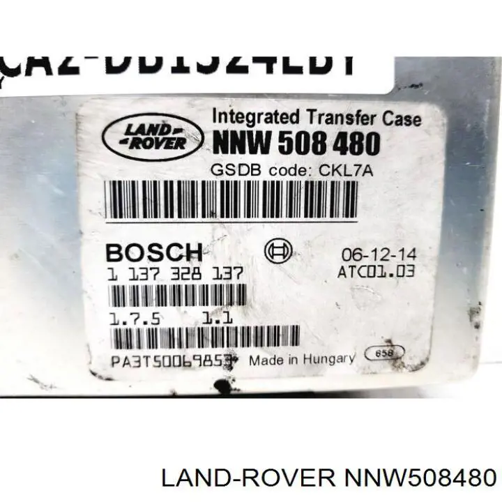 Sterownik skrzyni rozdzielczej Land Rover NNW508480 cena, od 216,23 USD