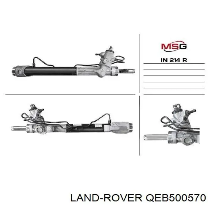 Listwa kierownicza (maglownica) Land Rover QEB500570 cena, od 366,09 USD