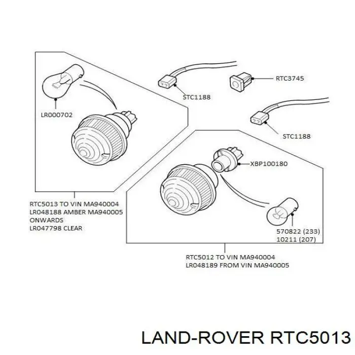  Land Rover RTC5013 cena, od 39,38 USD