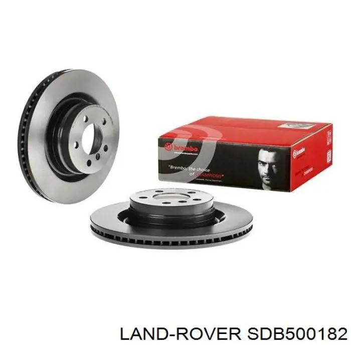 Tarcza hamulcowa przednia Land Rover SDB500182 cena, od 109,16 USD