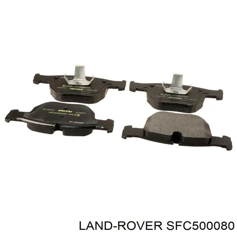 SFC500080 Land Rover Klocki hamulcowe przednie tarczowe