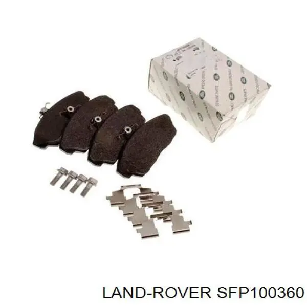 Klocki hamulcowe przednie tarczowe Land Rover SFP100360 cena, od 29,49 USD