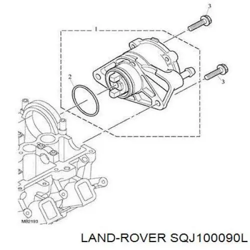 Pompa podciśnienia do Land Rover Freelander I L314