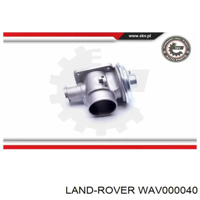 Do koszyka LR005791 Land Rover Zawór recyrkulacji spalin EGR