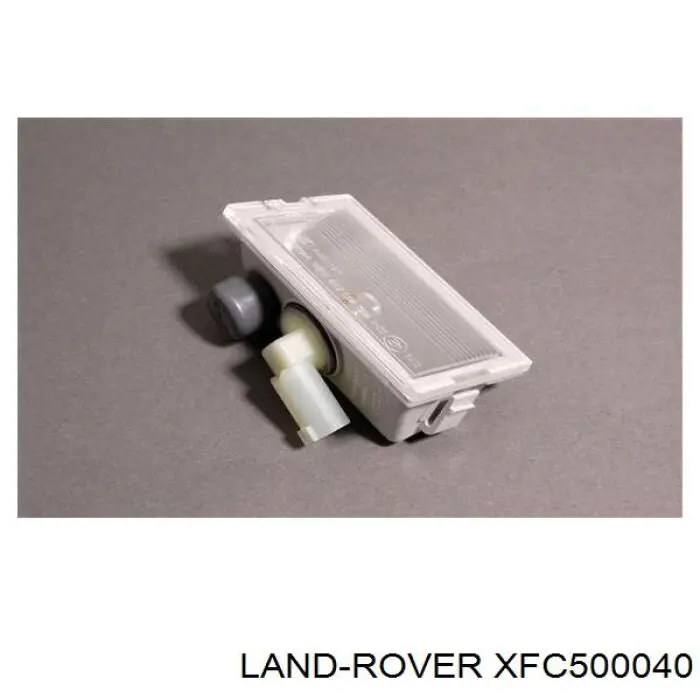 XFC500040 Land Rover lampa oświetlenia tylnej tablicy rejestracyjnej