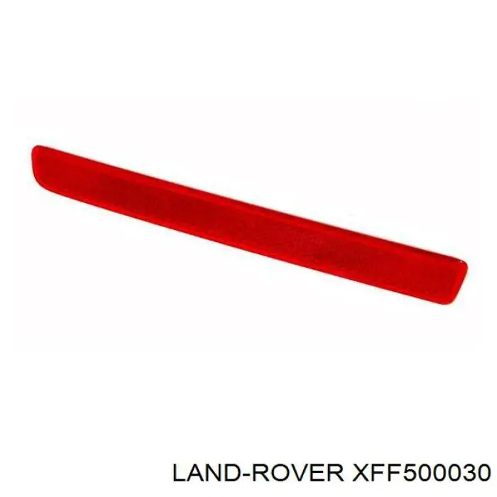 XFF500030 Land Rover Lampa odblaskowa zderzaka tylnego lewa