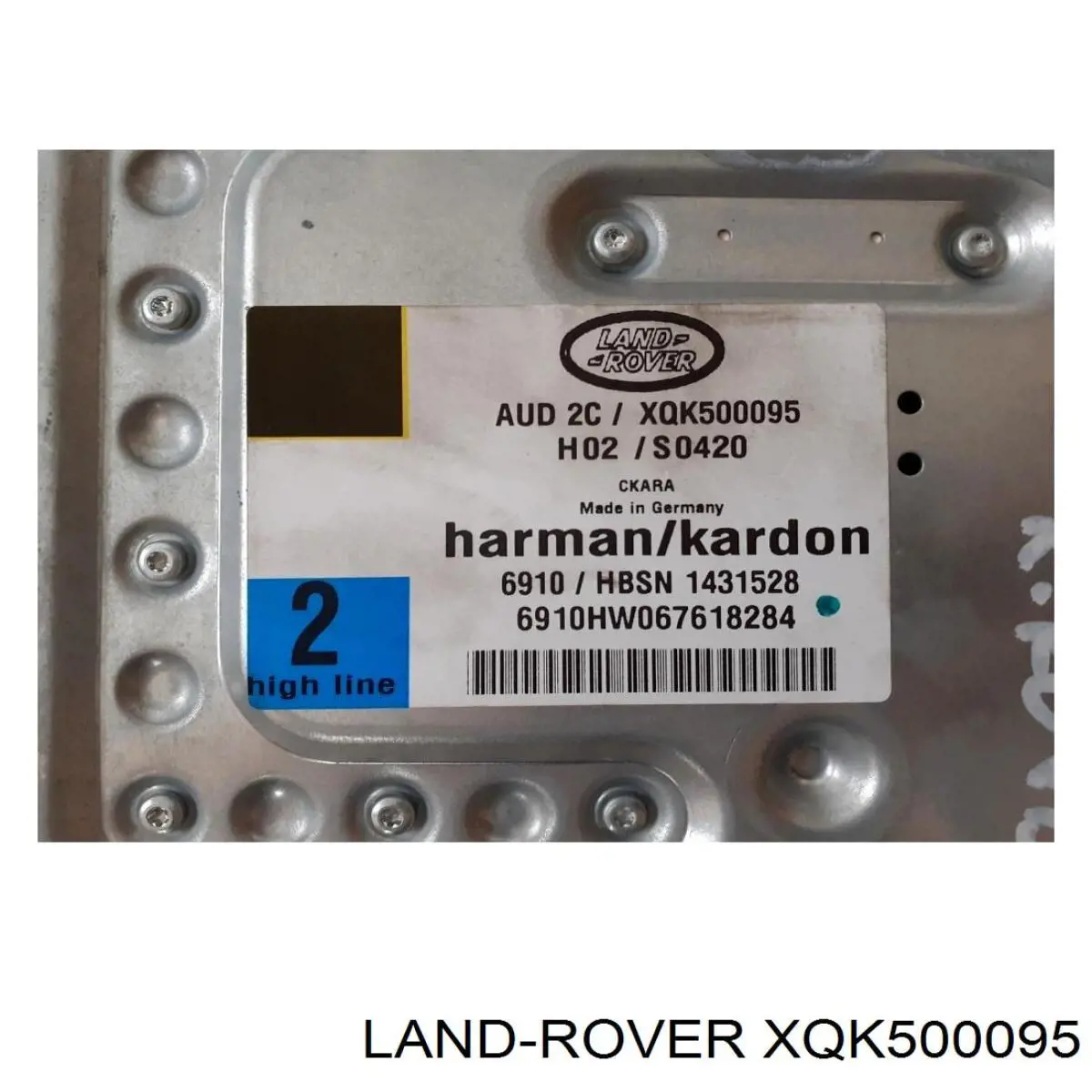 Wzmacniacz systemu audio Land Rover XQK500210 cena, od 146,42 USD