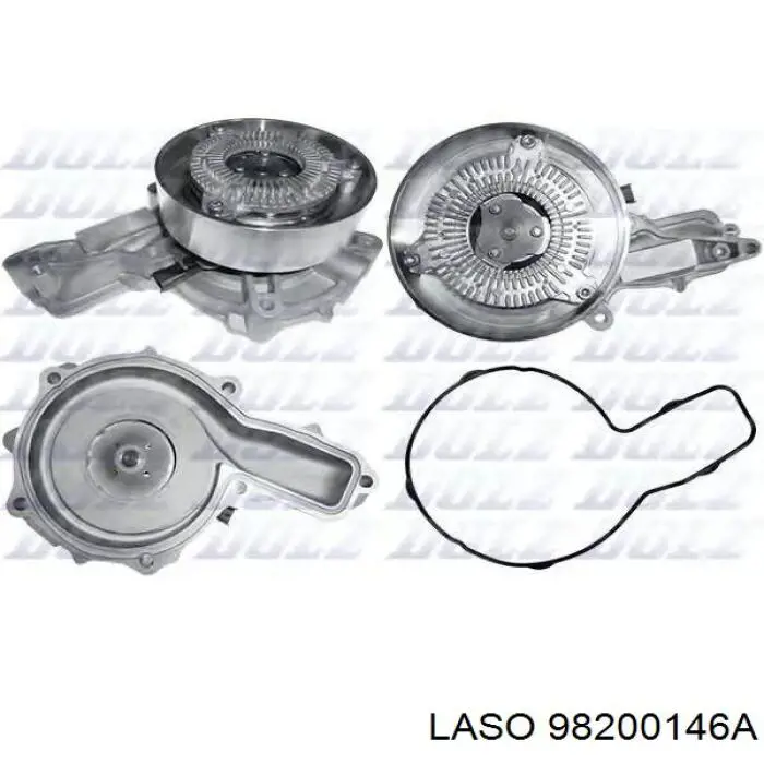 Pompa chłodząca wodna Laso 98200146A cena, od 483,01 USD