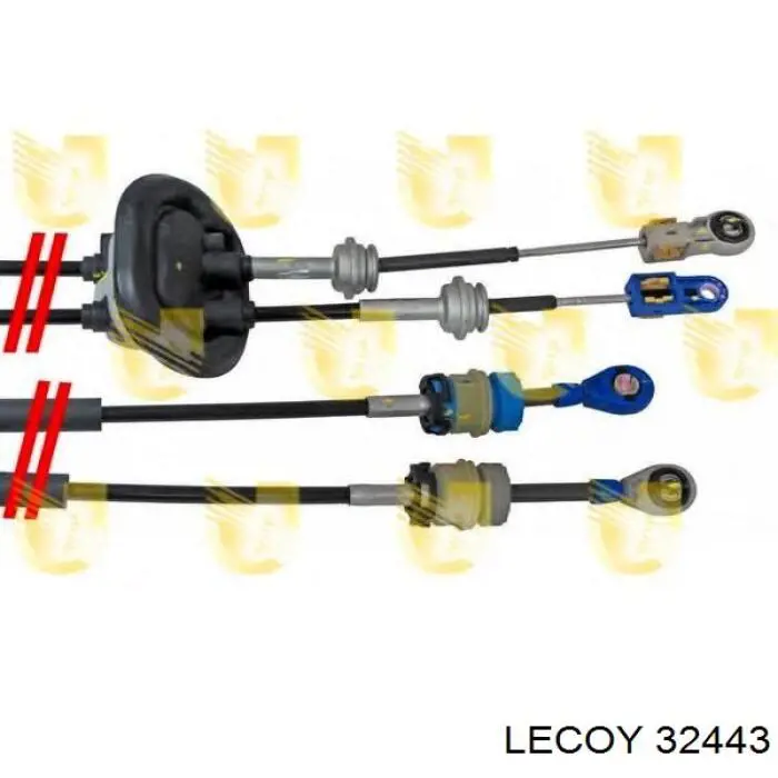 Linka dźwigni zmiany biegów podwójna Hans Pries (Topran) 724089 cena, od 94,84 USD
