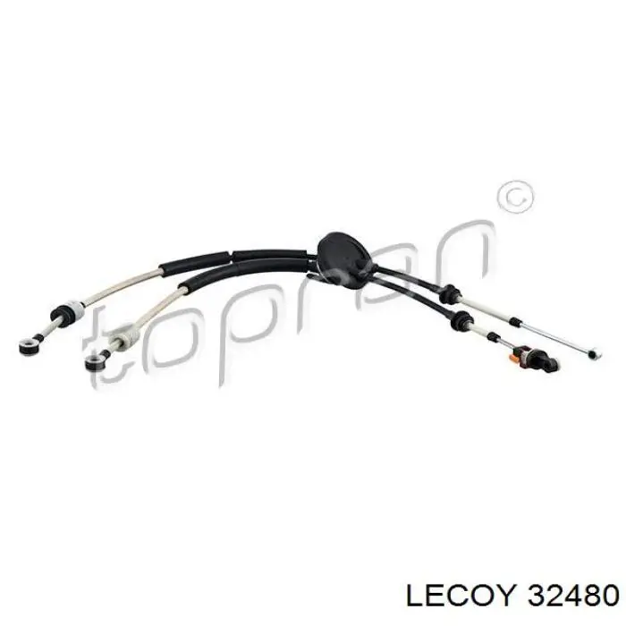Do koszyka 1637136580 Peugeot/Citroen Linka dźwigni zmiany biegów podwójna