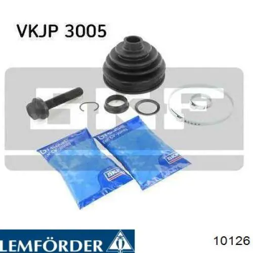 Silentblock przedniego wahacza dolnego 10126 Lemforder