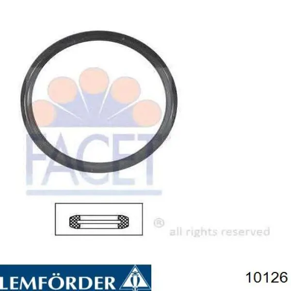 Silentblock przedniego wahacza dolnego 10126 Lemforder