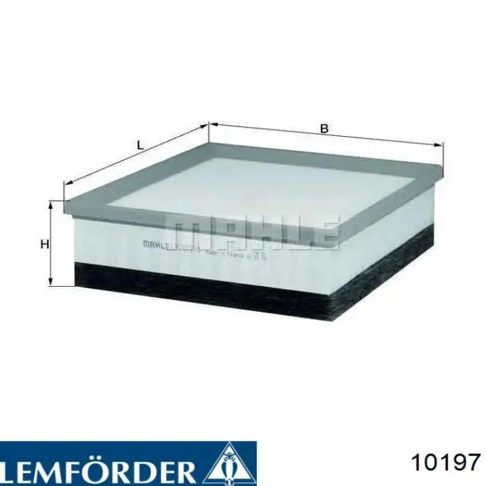 10197 Lemforder Silentblock wahacza tylnego dolnego