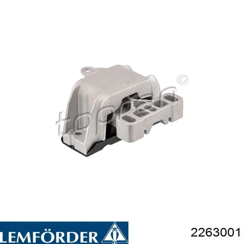 Do koszyka 2263001 Lemforder Poduszka (podpora) silnika lewa