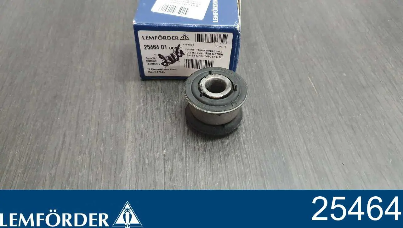 Do koszyka 25464 Lemforder Tuleja (poduszka) przedniej belki