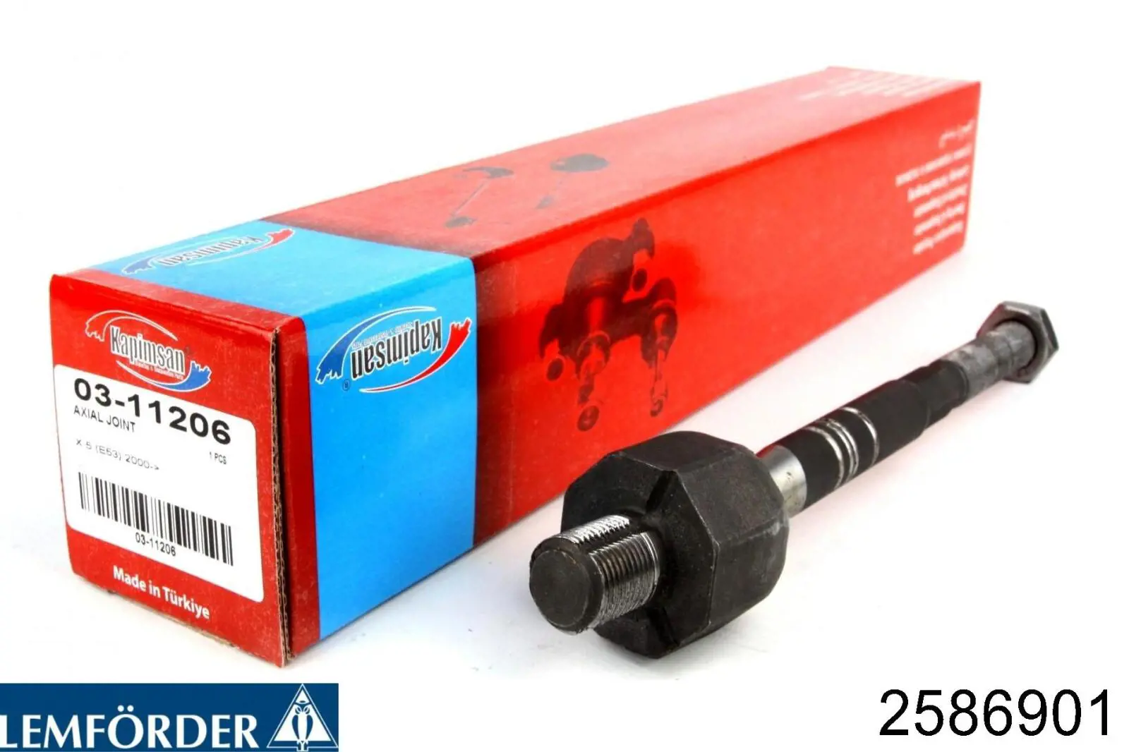 Drążek kierowniczy Lemforder 2586901 cena, od 17,42 USD