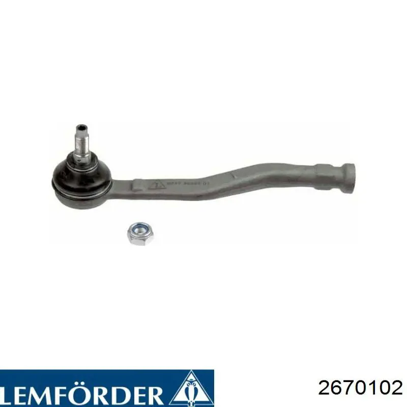 Końcówka drążka kierowniczego zewnętrzna Lemforder 2670102 cena, od 30,95 USD