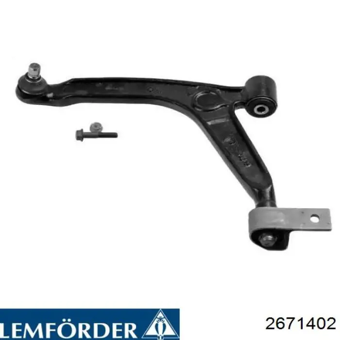 Wahacz zawieszenia przedniego dolny lewy Lemforder 2671402 cena, od 57,10 USD