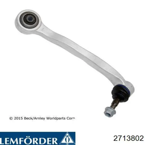 Wahacz zawieszenia przedniego dolny lewy Lemforder 2713802 cena, od 46,59 USD