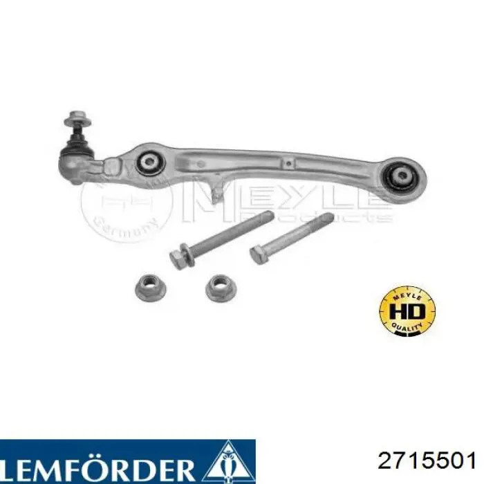 Wahacz zawieszenia przedniego dolny lewy/prawy Lemforder 2715501 cena, od 63,86 USD
