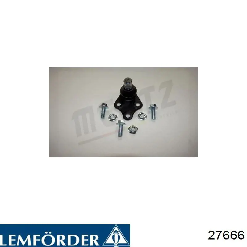 Sworzeń wahacza dolny Lemforder 27666 cena, od 15,64 USD