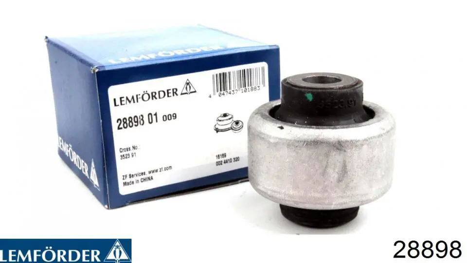 Do koszyka 28898 Lemforder Silentblock przedniego wahacza dolnego