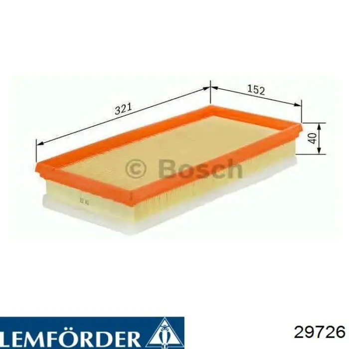 Do koszyka 29726 Lemforder Silentblock wahacza tylnego górnego
