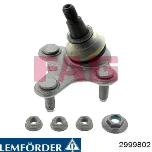 Sworzeń wahacza dolny lewy Lemforder 2999802 cena, od 15,70 USD