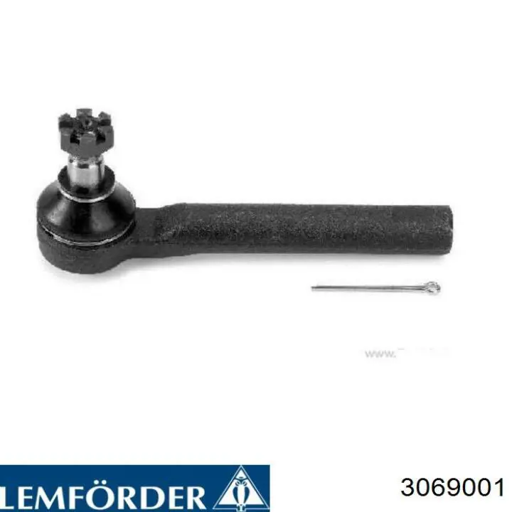 Końcówka drążka kierowniczego zewnętrzna Lemforder 3069001 cena, od 16,05 USD