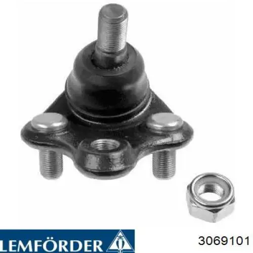 Sworzeń wahacza dolny Lemforder 3069101 cena, od 14,86 USD
