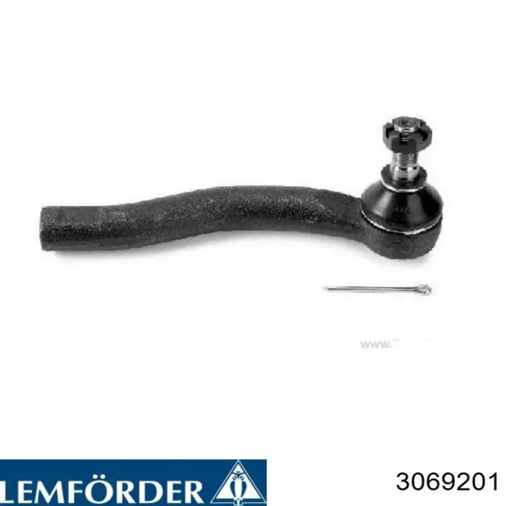 Końcówka drążka kierowniczego zewnętrzna Lemforder 3069201 cena, od 14,75 USD