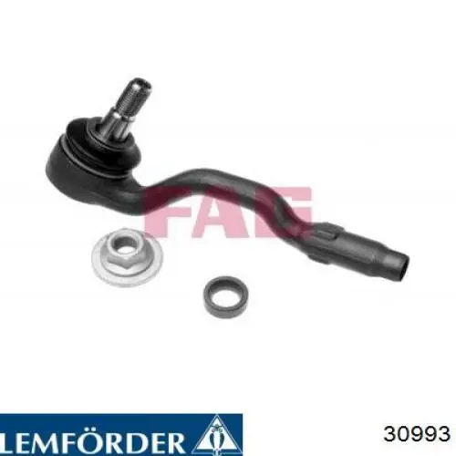 Końcówka drążka kierowniczego zewnętrzna Lemforder 30993 cena, od 25,88 USD