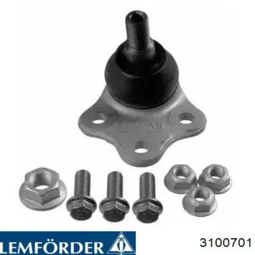 Sworzeń wahacza dolny Lemforder 3100701 cena, od 15,21 USD