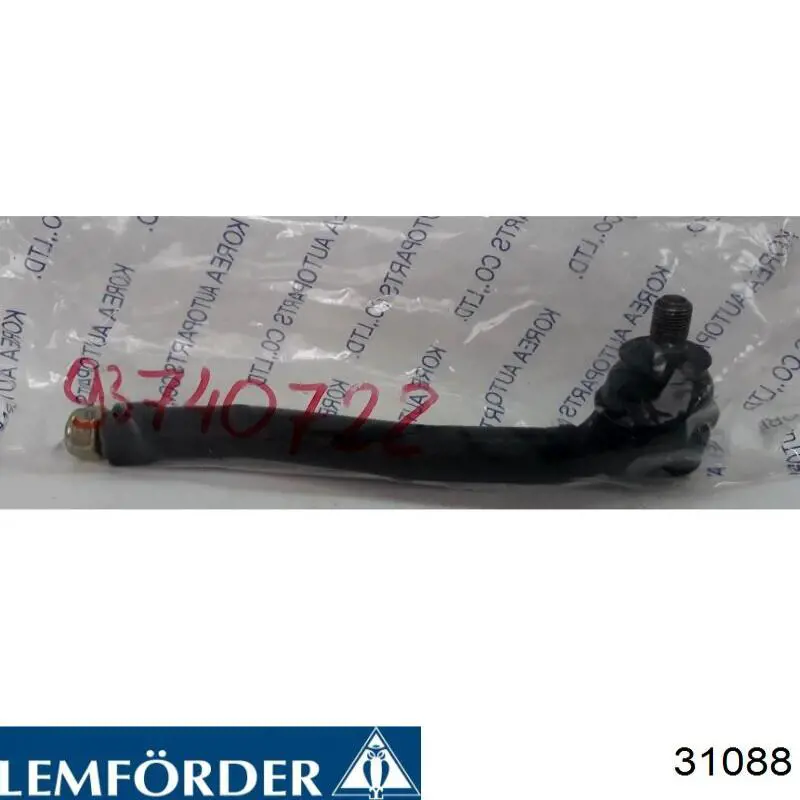 Końcówka drążka kierowniczego zewnętrzna Lemforder 31088 cena, od 15,10 USD