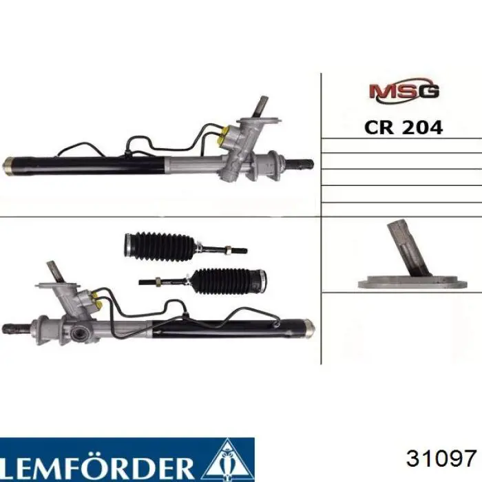 Drążek kierowniczy Lemforder 31097 cena, od 13,31 USD