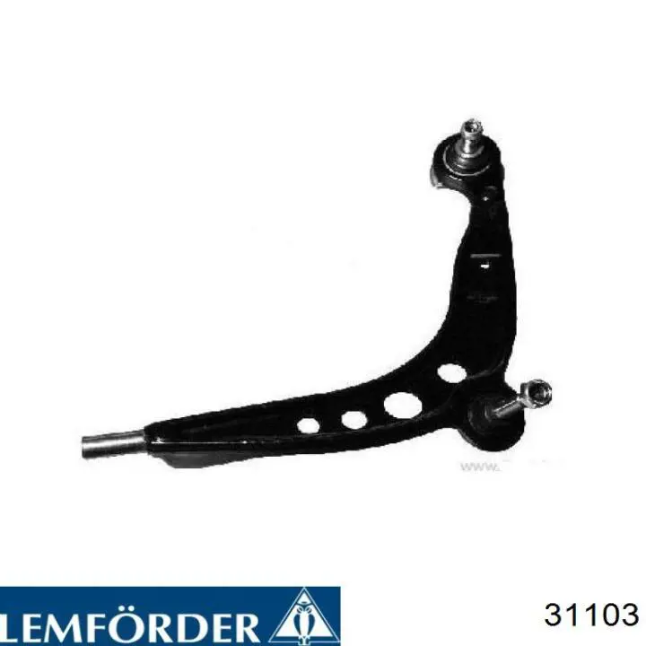 Do koszyka 31103 Lemforder Silentblock przedniego wahacza dolnego