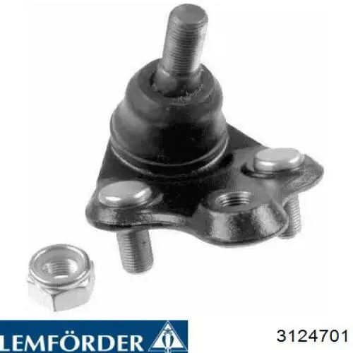 Sworzeń wahacza dolny Lemforder 3124701 cena, od 17,35 USD