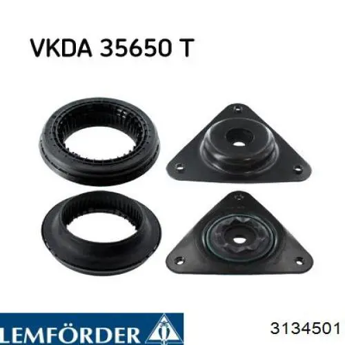 Do koszyka 3134501 Lemforder Poduszka amortyzatora przedniego