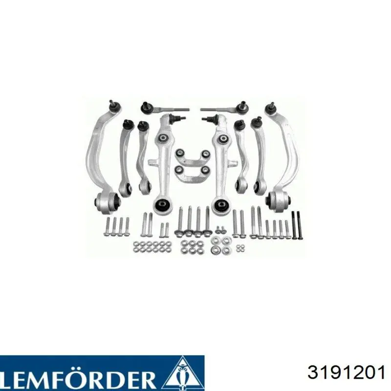 Zestaw wahaczy zawieszenia przedniego Lemforder 3191201 cena, od 221,74 USD