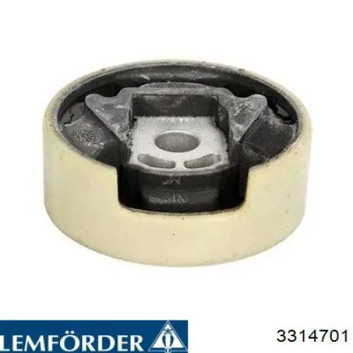 Do koszyka 3314701 Lemforder Tuleja (poduszka) przedniej belki