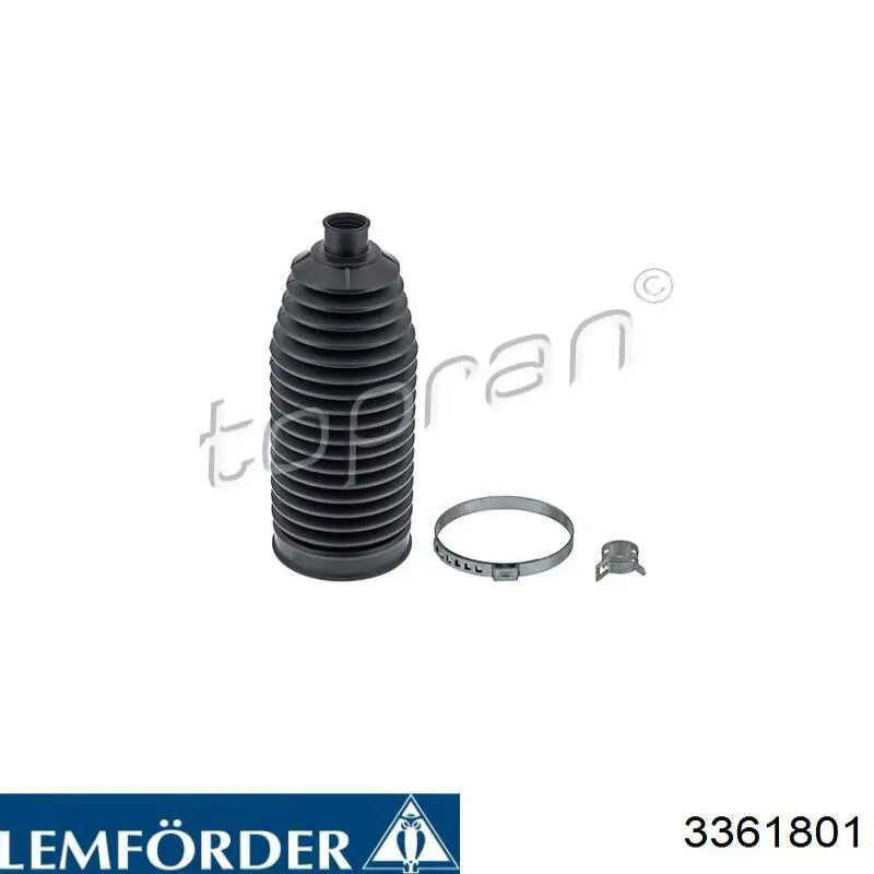 Do koszyka 3361801 Lemforder Osłona mechanizmu kierowniczego (maglownicy)