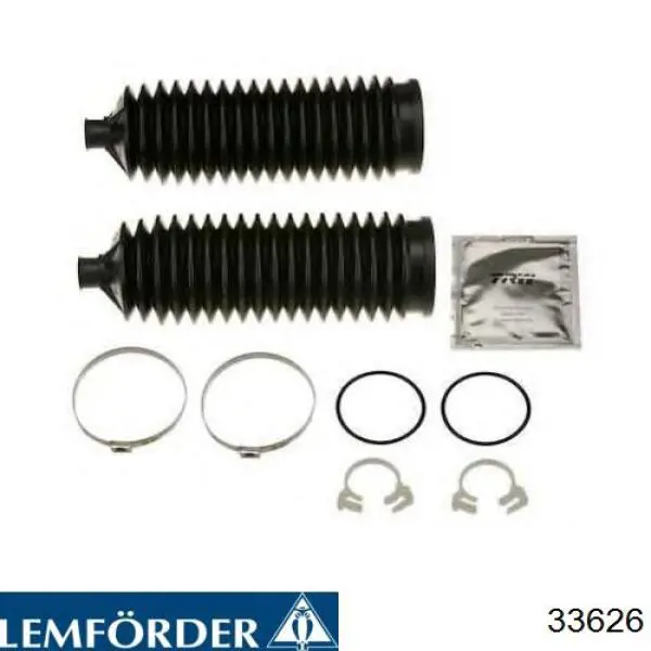 Do koszyka 33626 Lemforder Osłona mechanizmu kierowniczego (maglownicy)