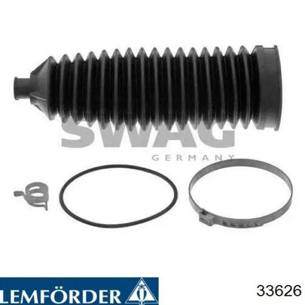 Osłona mechanizmu kierowniczego (maglownicy) Lemforder 33626