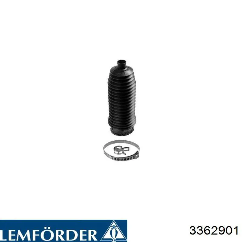 Do koszyka 3362901 Lemforder Osłona mechanizmu kierowniczego (maglownicy)