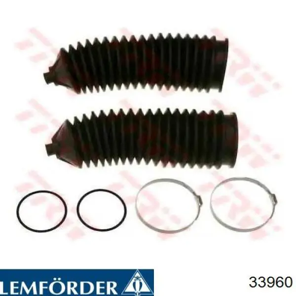 Osłona mechanizmu kierowniczego (maglownicy) 33960 Lemforder