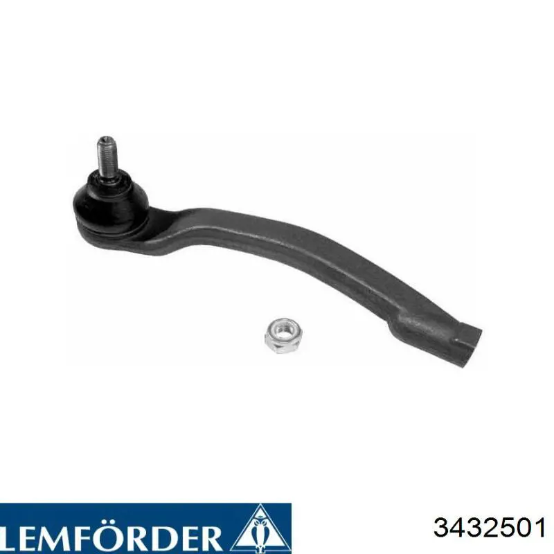 Końcówka drążka kierowniczego zewnętrzna Lemforder 3432501 cena, od 15,14 USD