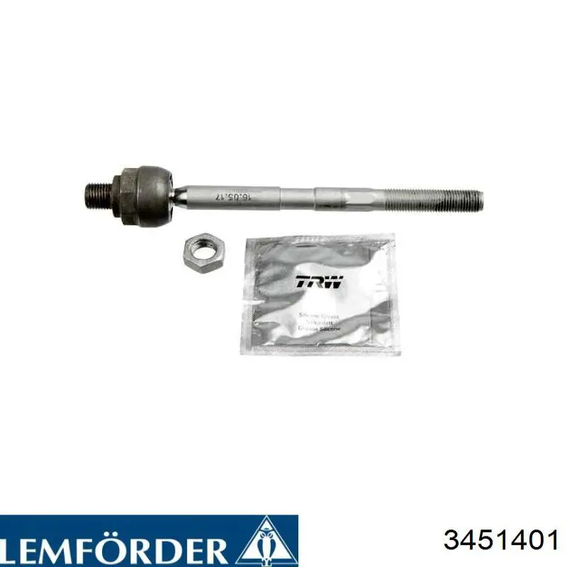 Drążek kierowniczy Lemforder 3451401 cena, od 15,44 USD