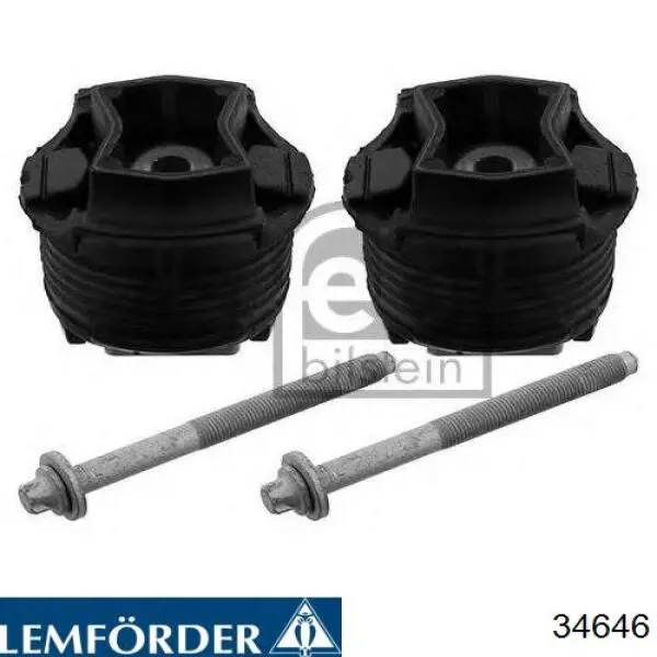 Do koszyka 34646 Lemforder Silentblock tylnej belki