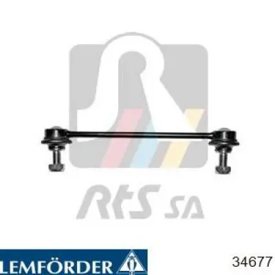 Łącznik stabilizatora przedniego lewy Lemforder 34677 cena, od 12,75 USD