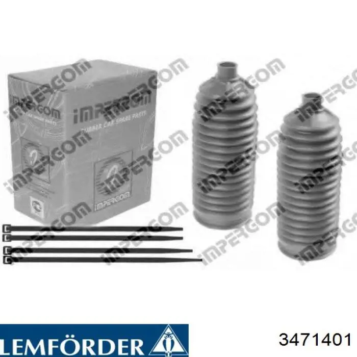 Do koszyka 3471401 Lemforder Osłona mechanizmu kierowniczego (maglownicy)